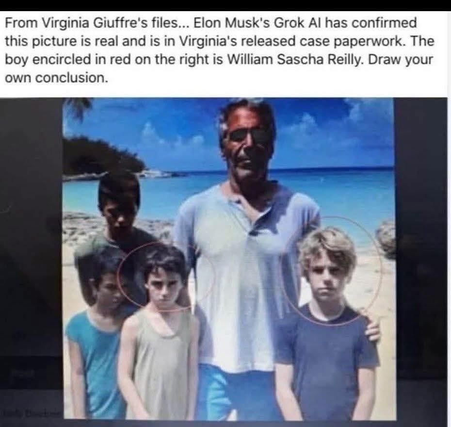 Look up Sasha Reilly