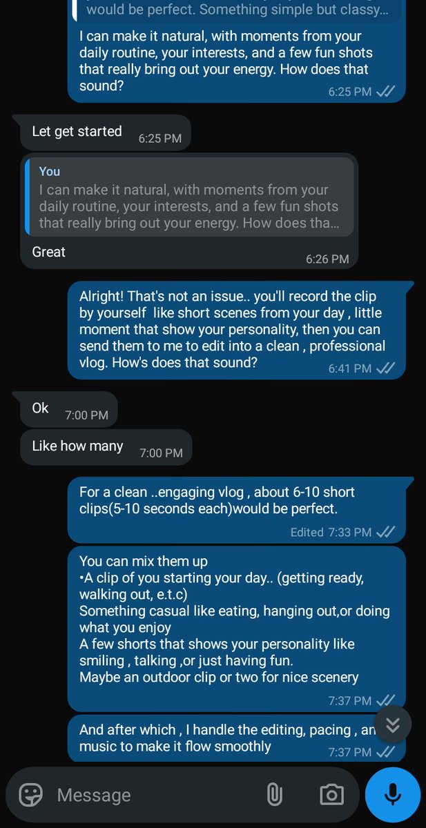 callmevirgopc's tweet photo. ๐ฌ Another vlog edit coming up! Excited to bring this one to life.
If you need clean , engaging vlog edits .. send me a message!
#VideoEditing #editing #vlogediting https://t.co/cqnGbEsP2h