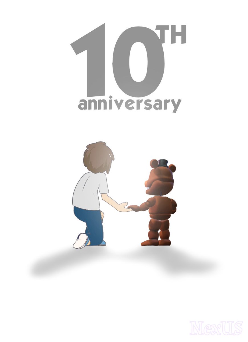 NexUS_MHS's tweet image. El día de hoy celebramos la primer decada de estos 2 freddys y sus universos 💖✨

Felíz 10 aniversario Fnafhs y Fnaf World ✨✨✨✨
#FNAFHS #FHS #FNAF #FNAFWORLD
