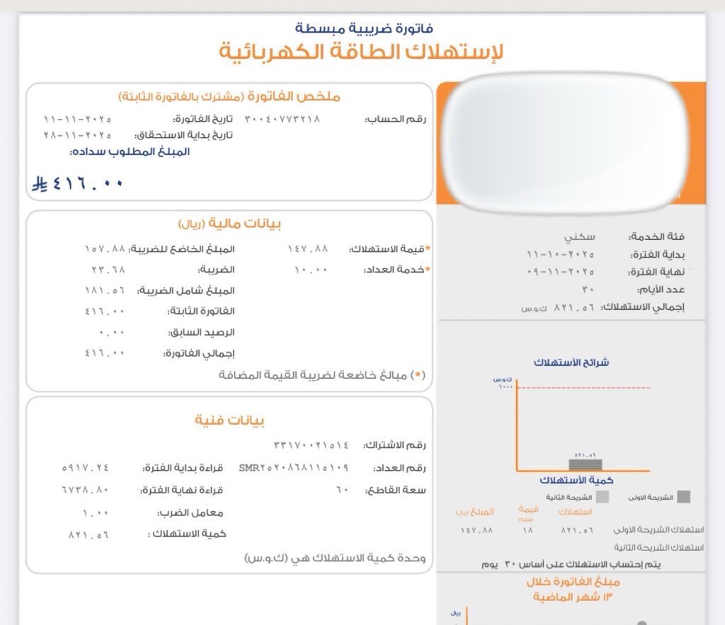 فاتورة مريض اعرفه ومطلع على حالته

فاتورة كهرباء 
خفيفه من يكسب اجرها جزاكم الله خير 
لرب اسره دخله الضمان وسكن ايجار 
يطلب الله ثم اهل الخير 

مبلغ الفاتوره 416 ريال

رقم سداد الفاتوره 

30040773218