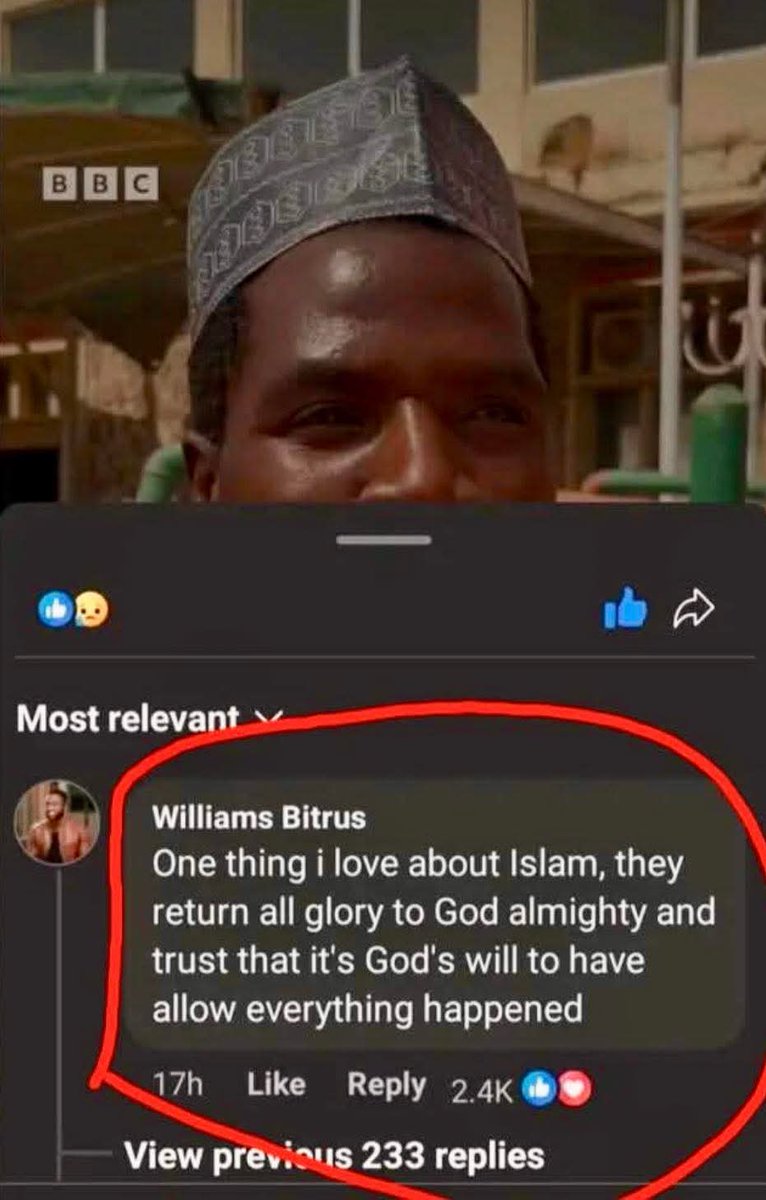 Indeed bro this is Islam.