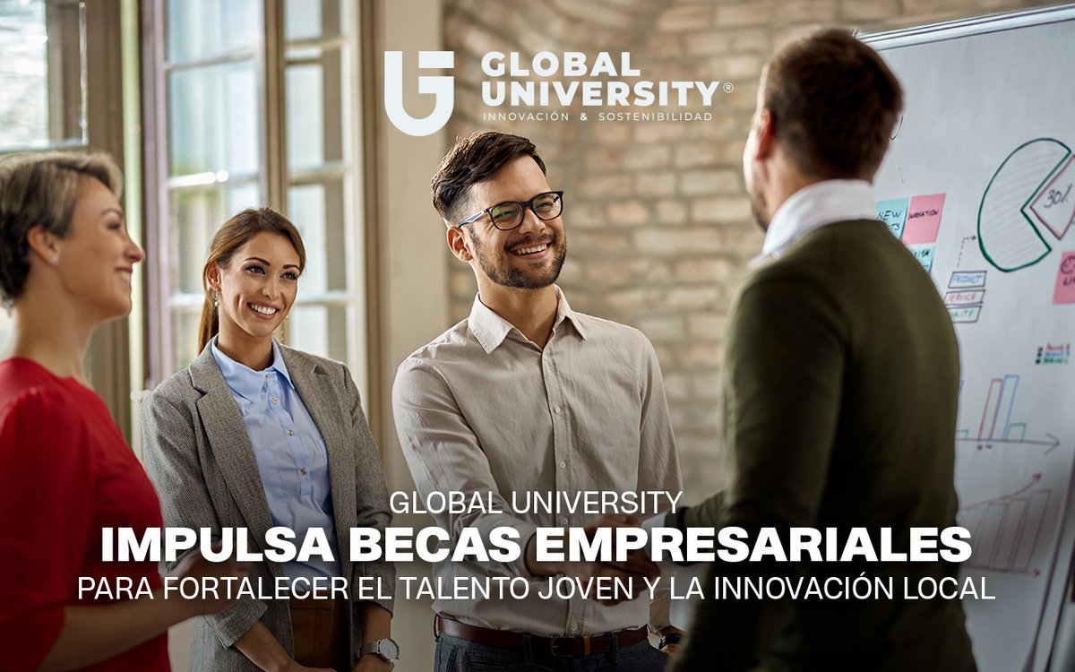 Las empresas que crecen con propósito invierten en talento.

Con Global Link, Global University impulsa Becas Empresariales que fortalecen a jóvenes con visión emprendedora y generan impacto real en el ecosistema local.

Conoce más en: globaluniversity.edu.mx/detallenota.ph…