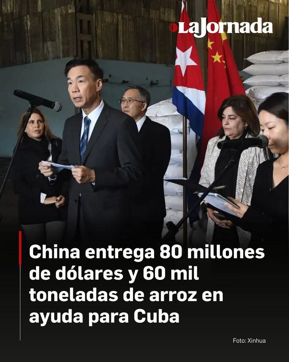 Mientras EE.UU amenaza con invadir Cuba, los chinos entregan ayuda. El peligro es Trump no Xi Jinping. La diferencia entre el imperialismo y la cooperación