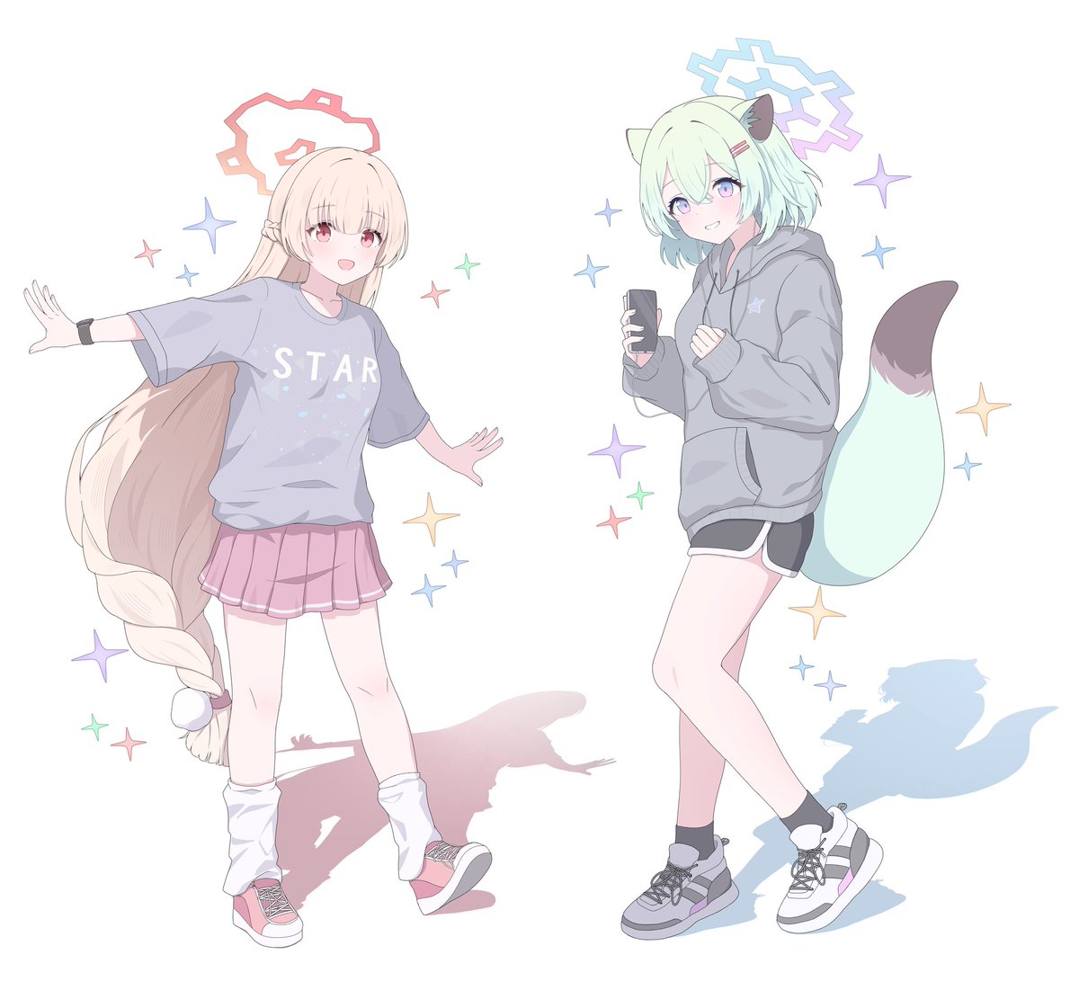 #ブルーアーカイブ #間宵シグレ 
#天見ノドカ