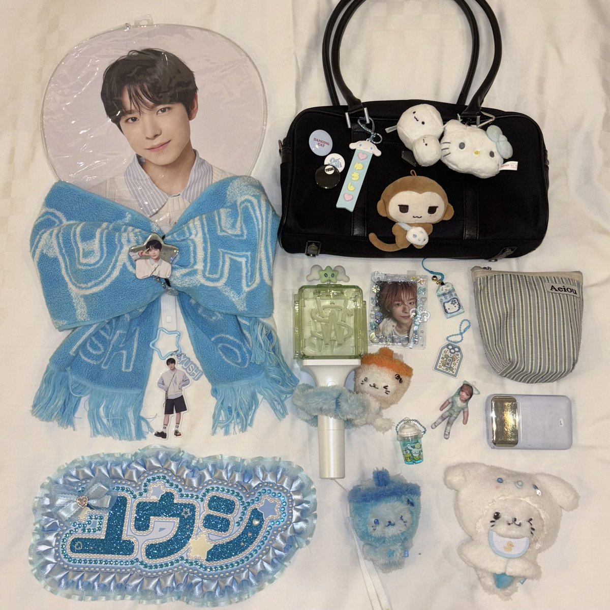 ᴡʜᴀᴛ's ɪɴ ʏᴜsʜɪ ʟᴏᴠᴇʀ's ʙᴀɢ 🩵ིྀ ˚‧｡⋆