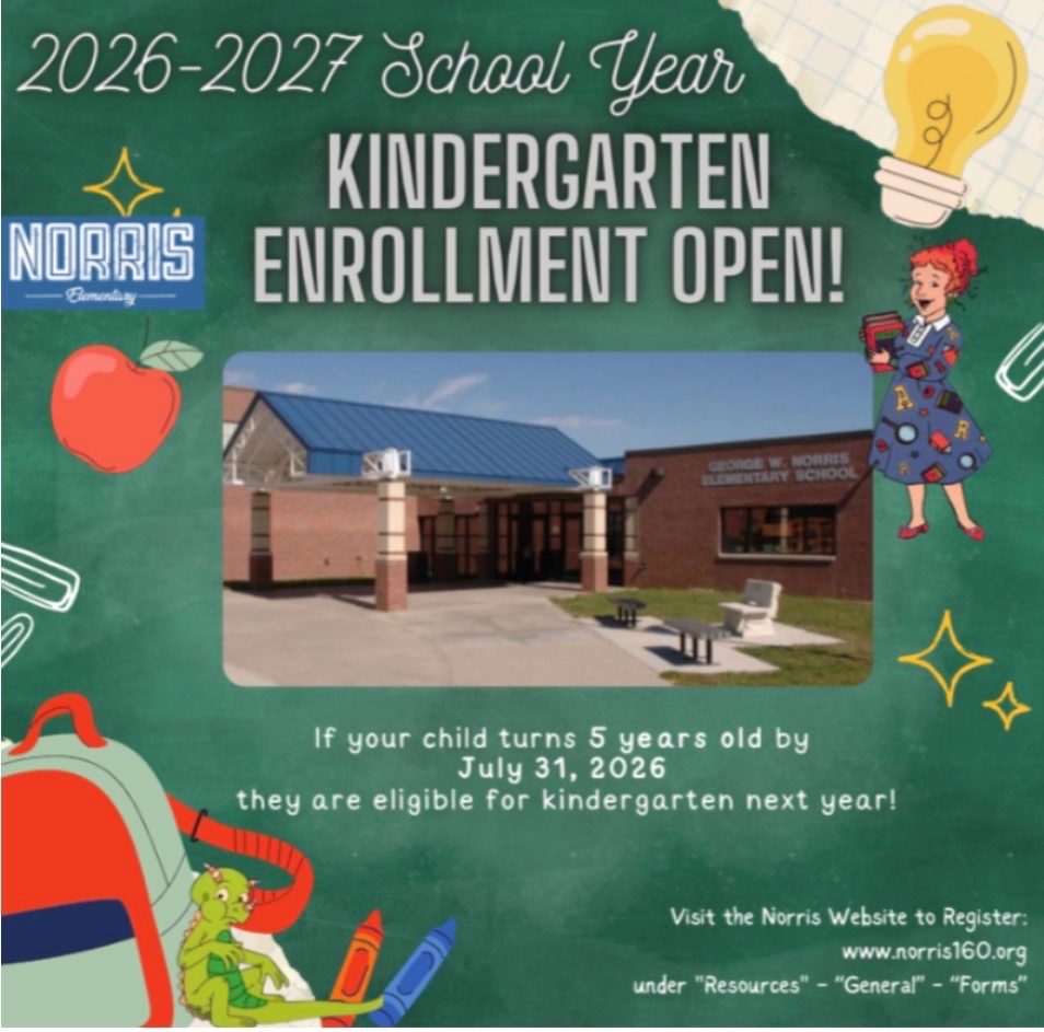 Kindergarten enrollment is now OPEN for the 26-27’ school year! Please see flyer for details! <a href="/BritSullivan10/">Brittany Sullivan</a>