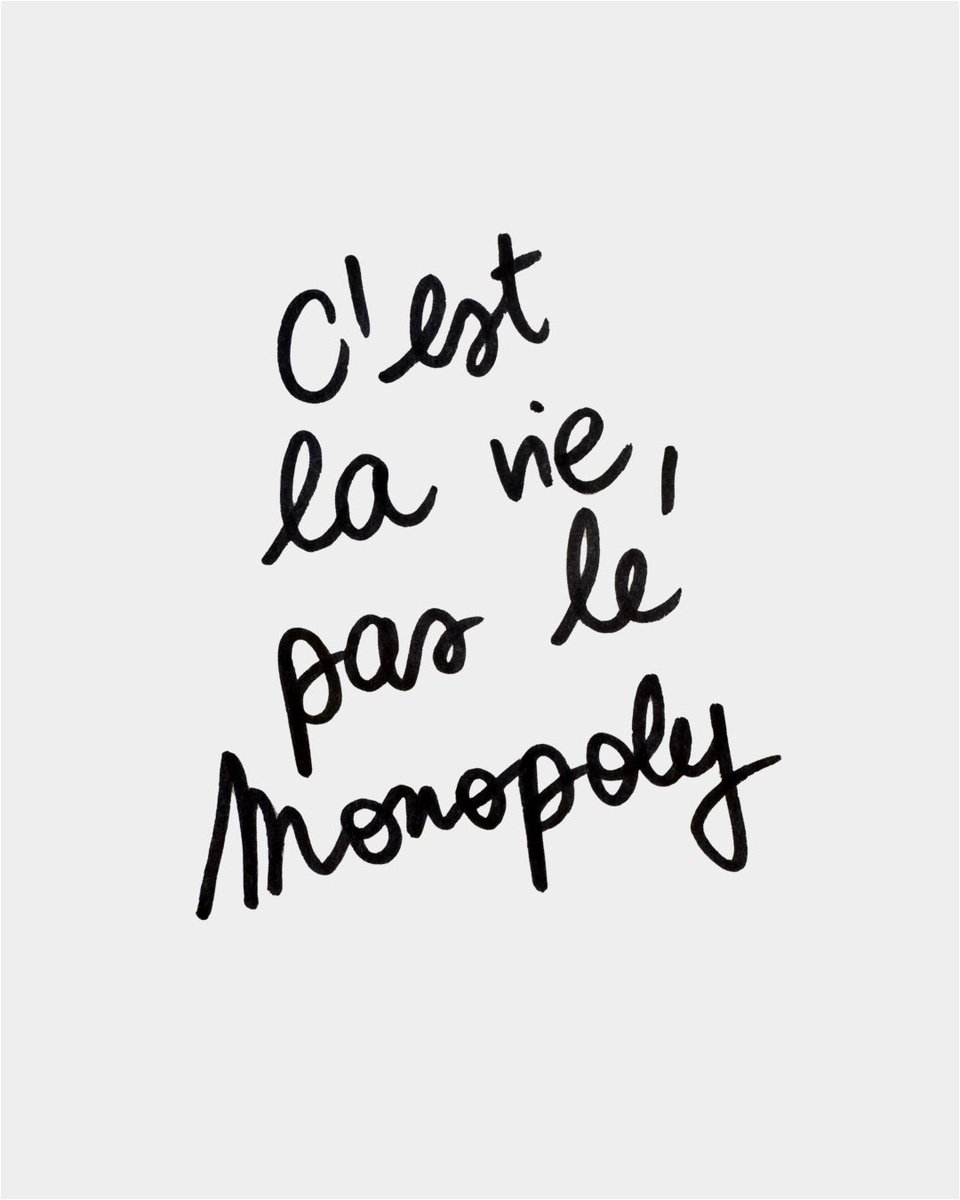 Just a friendly reminder 🧊 

That’s life, not Monopoly