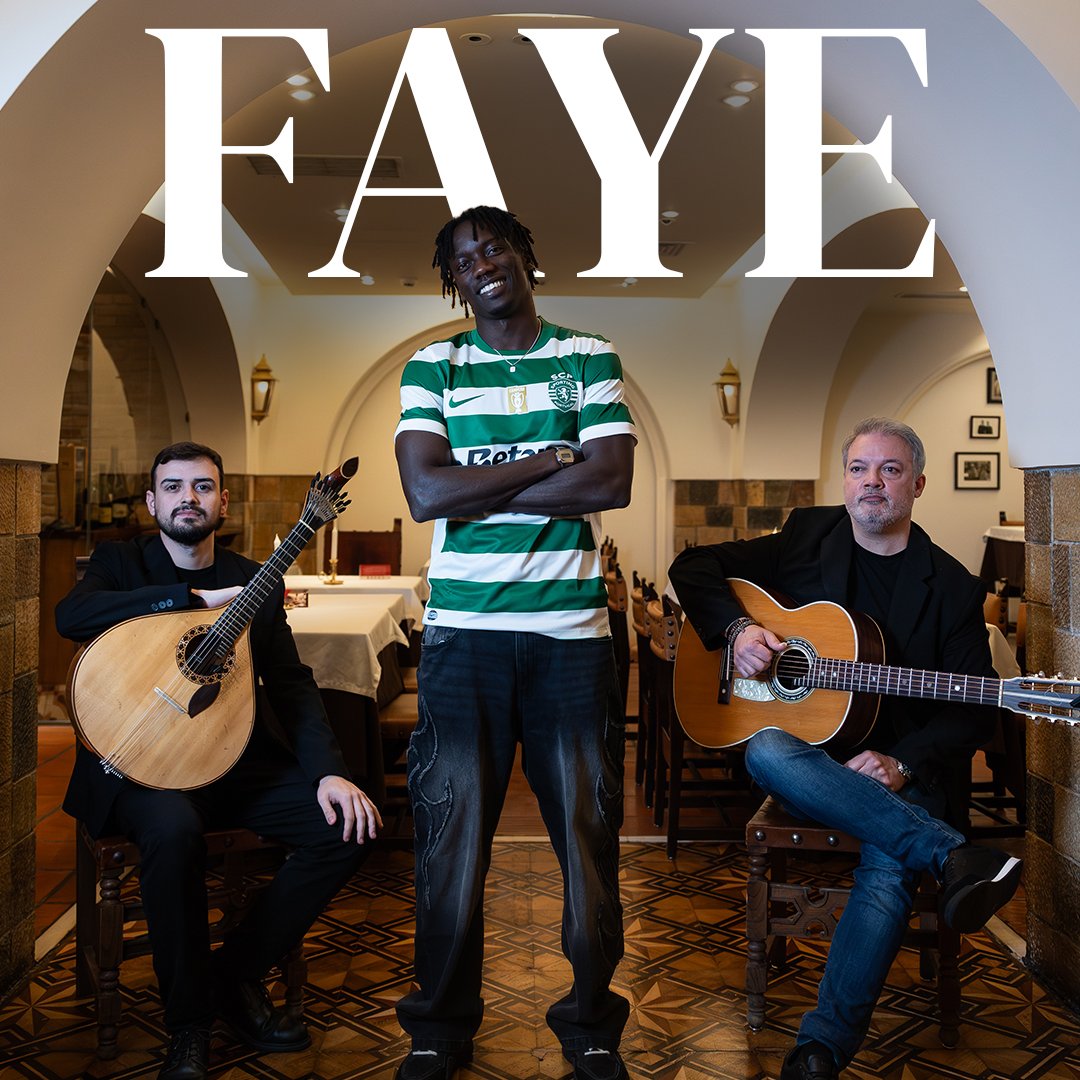 _Goalpoint's tweet photo. OFICIAL : Faye um fado demorado mas Souleimane Faye foi apresentado como jogador do Sporting

#MercadoGoalPoint #Transfers #RatersGonnaRate https://t.co/5jJxlY4OfC