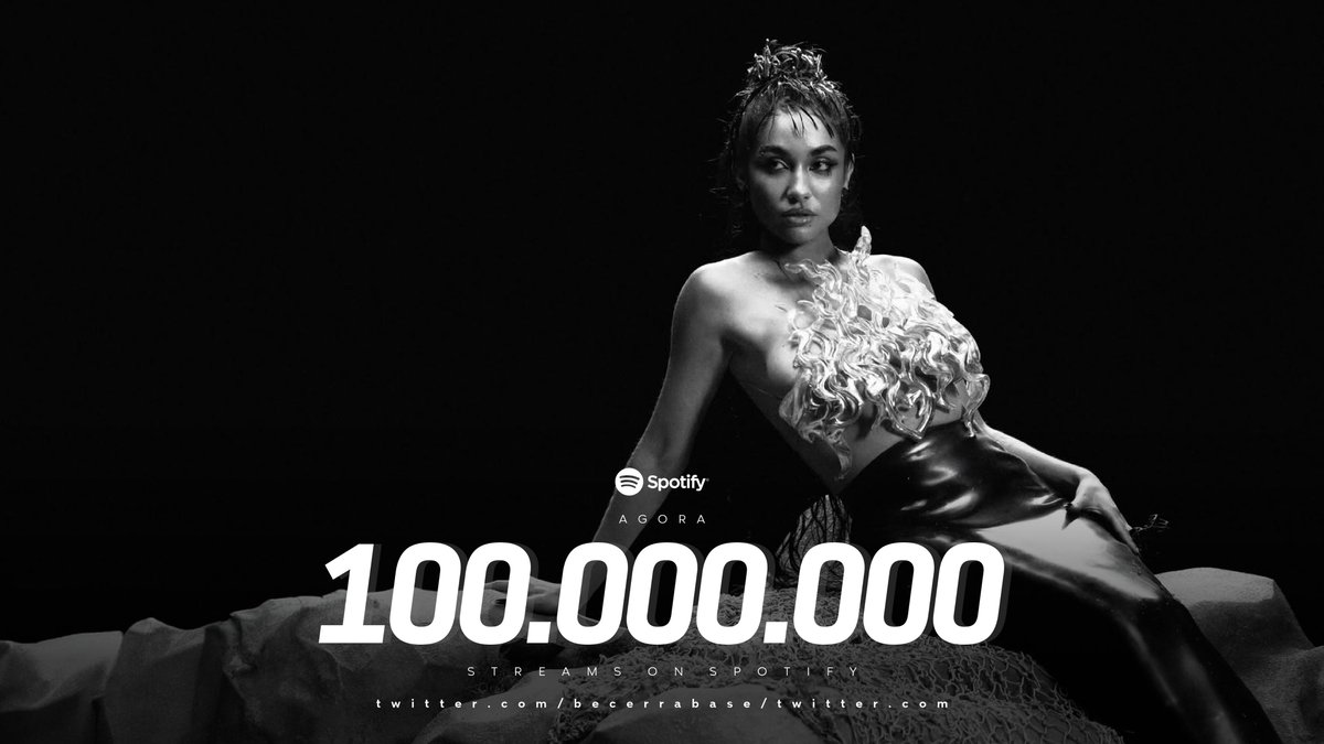 “AGORA” de Maria Becerra ha superado los 100 MILLONES de streams en Spotify!    

— Es la canción #31 de La Nena De Argentina que alcanza la cifra en la plataforma.