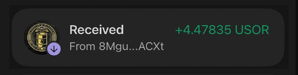 disispp's tweet image. 🎯 USOR manifest is live!
⏳ Limited period to claim, don’t miss it!
👉 Access here: usor.x-coin.trade

🎴 Results will vary depending on your tier.
Claimed mine already—waiting on the results
$USOR #USOR #BFS