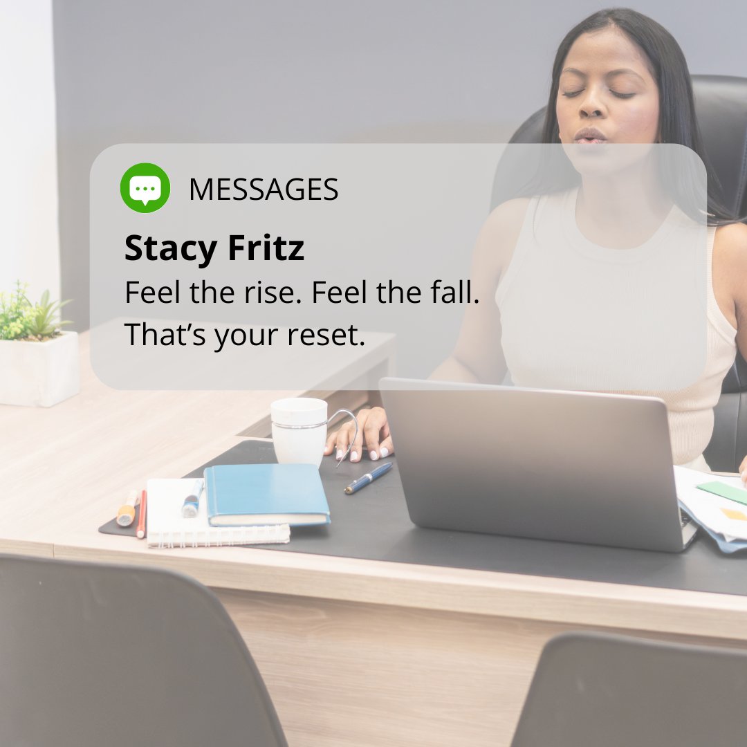 StacyCommunity's tweet photo. Some weeks hit different.

And your body keeps the score.

Try this:
💜 Place one hand on your chest.
💜 Place the other on your belly.
💜 Close your eyes.
💜 Breathe slowly.

Feel the rise.
Feel the fall.
Feel yourself… softening.

You don’t have to fix everything. https://t.co/M1EC9CF878
