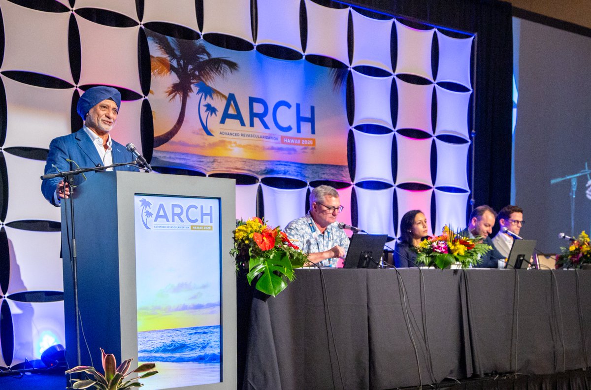 Advanced Revascularization Chapter XIX (ARCH) tweet media