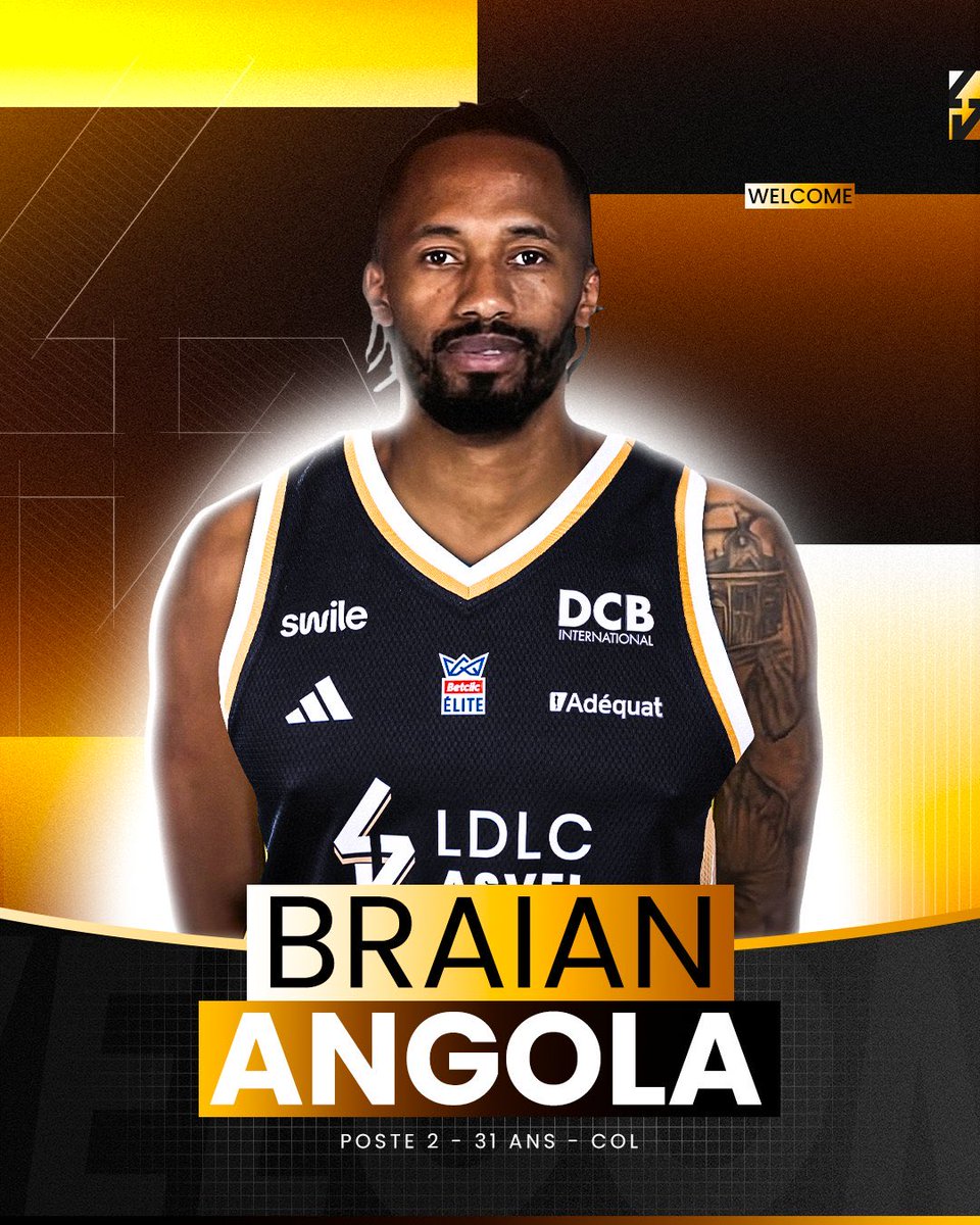 Alex_ReyesIB's tweet image. ⚫️⚫️ BRAIAN ANGOLA se incorpora al LDLC Asvel hasta final de temporada.

El exterior colombiano debutará en Euroleague tras varias temporadas en Eurocup/BCL. 

Operación avanzada por @IONIKOS1972.

#ExACB