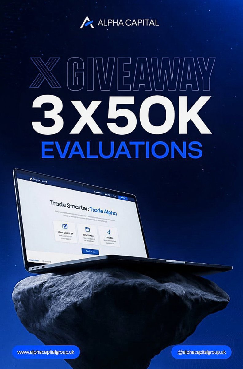 zee_baby_fx's tweet image. $150K Giveaway Account @AlphaCapitalUK 🚨

Follow :
@zee_baby_fx
@AlphaCapitalUK 

💌 Engage with quoted tweet (Must)

💌 Like &amp;amp; RT 

💌 Tag 3 Friends 

💌 Join DC discord.gg/alphacapitalgr…

💌 Sign up app.alphacapitalgroup.uk/signup/DALE

Winners in 10-15 days!⏱️
#AlphaCapitalGroup