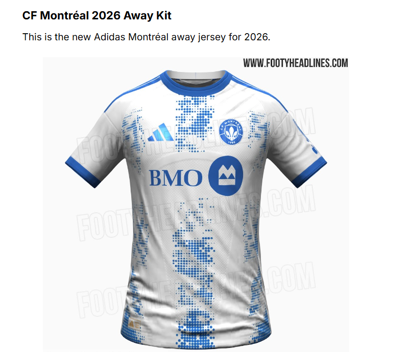 Charron82's tweet image. Le leak du maillot #CFMTL #IMFC 

footyheadlines.com/2026/01/new-cf…

Votre opinion ?
