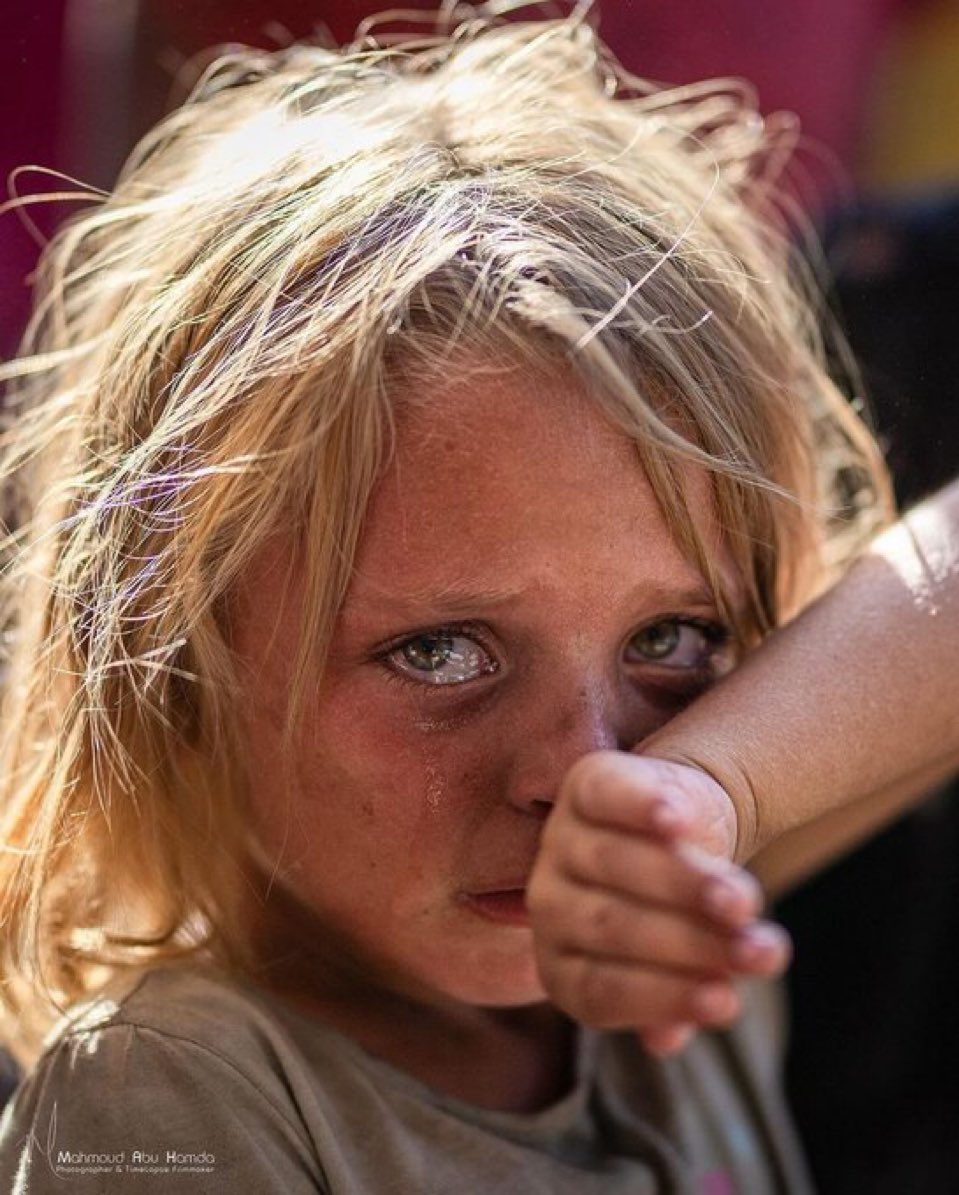 ALMLEKKAA's tweet photo. لا تبكي ياااصغيرتي فدموعك تقتلني ..
#GazaUnderAttack 
#غزة_تنزف https://t.co/Nk0gfQsRnY