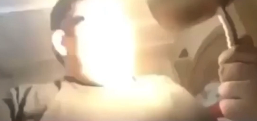 Just blind yourself every 30 seconds with a strong light so the screen looks darker #solved