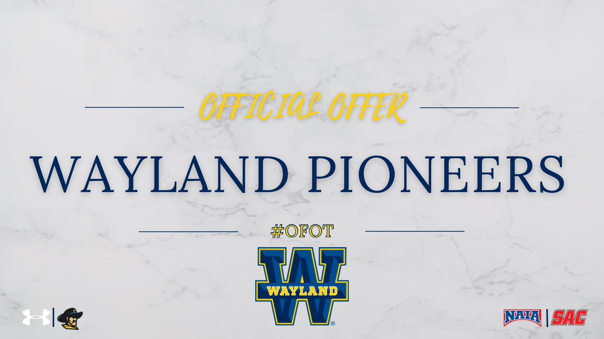 Wayland Baptist Offered! Thankful! <a href="/WBU_Bradford/">Coach Bradford</a>