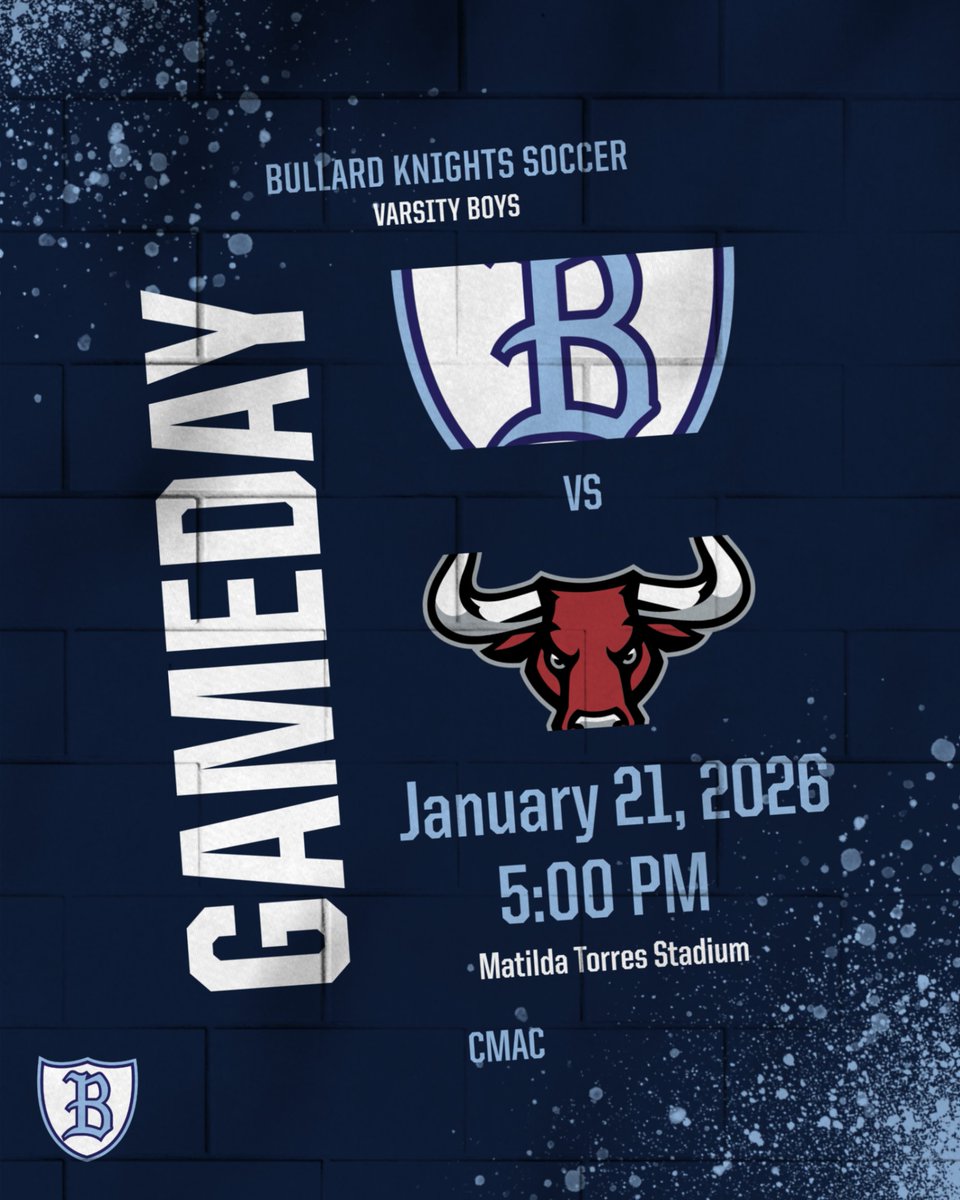 On the road today at Matilda Torres for our CMAC matchup! JV at 3 with Varsity to follow!