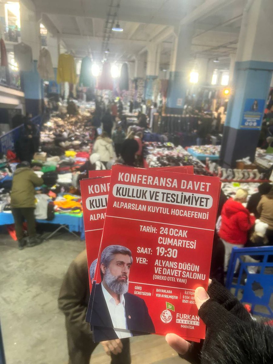 #furkankonferansları 
Konu:Kulluk ve Teslimiyet~