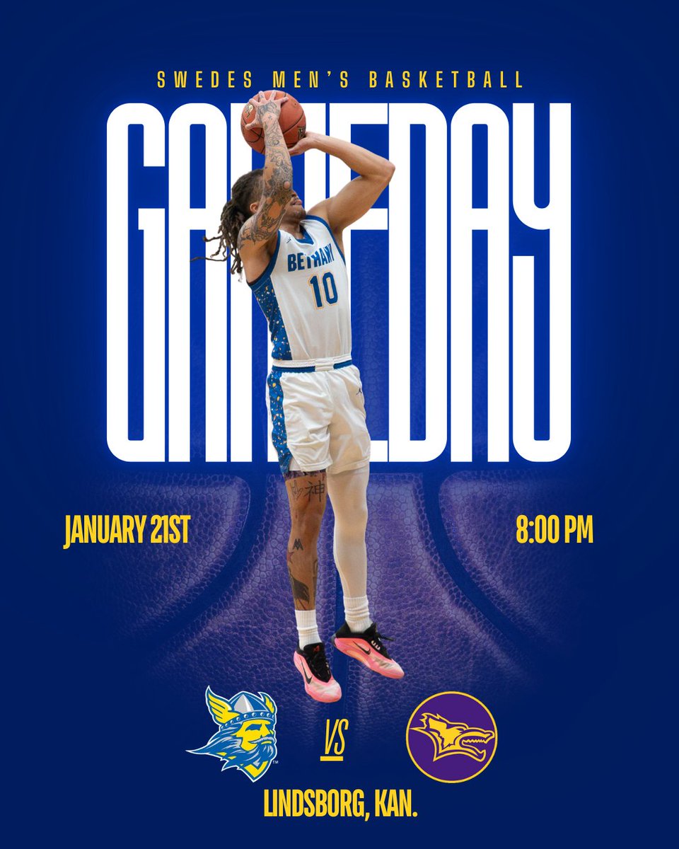 BethanySwedes's tweet image. 🏀🏀GAMEDAY| BLUE OUT NIGHT🏀🏀
⭐️Men's Basketball⭐️
🆚Kansas Wesleyan University Coyotes
🏟️Ray D. Hahn Gymnasium
📍Lindsborg, Kan.
⏰8:00 PM
💹bethanyswedes.com/sports/mbkb/20…
📹urbanedgenetwork.net/watch/2721

#RockstarRockar #DalaDown #GoSwedes