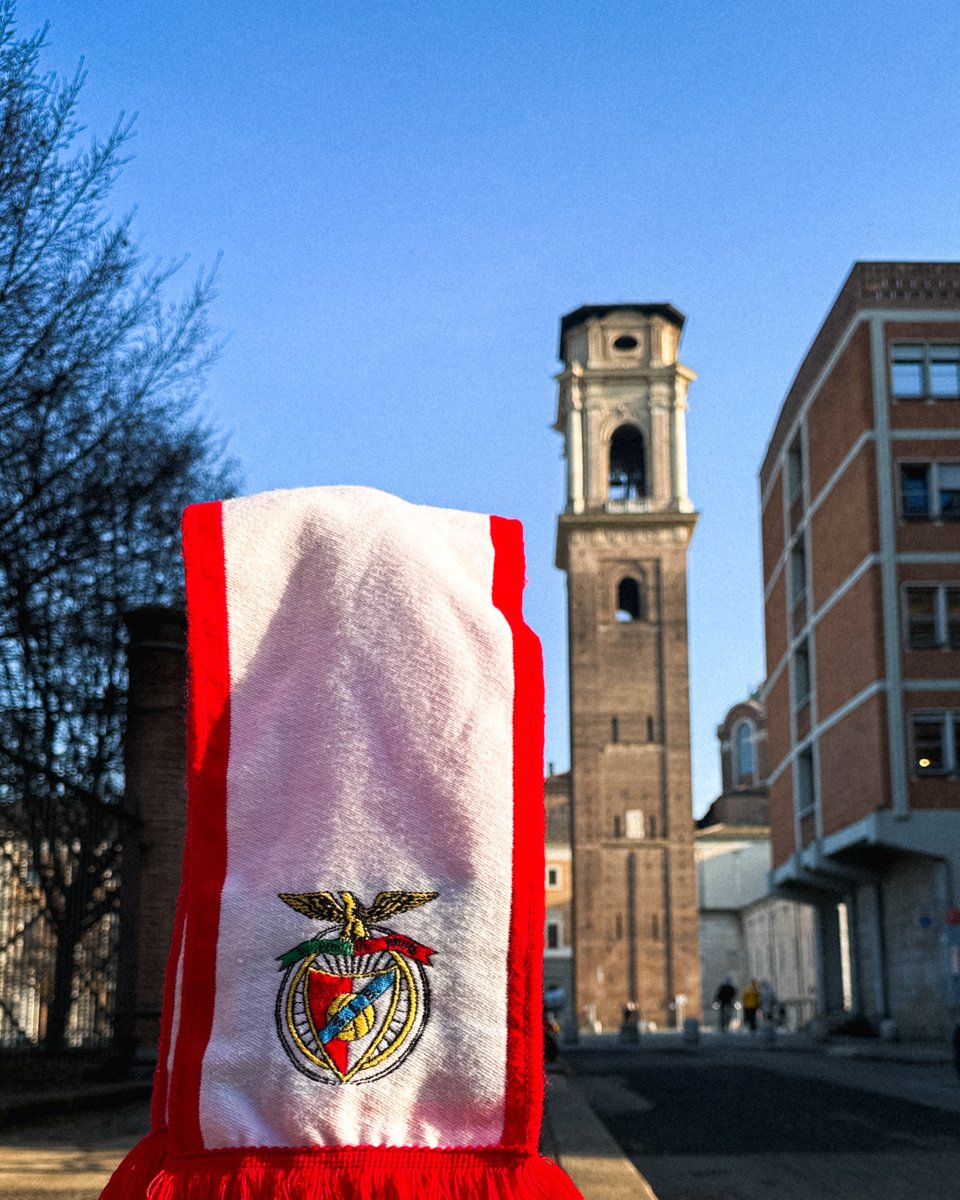 SLBenfica's tweet image. When in Turin 🇮🇹
