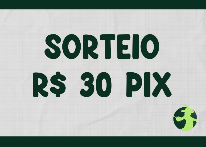 ✨ SORTEIO RELÂMPAGO ✨

🥇 Prêmio: R$ 30 no PIX

➡️ Siga <a href="/shrekbooksbr/">Shrek Ofertas & Promos 💚</a>
➡️ RT nesse Tweet
➡️ RT no Tweet abaixo
➡️ Comente aqui 

🗓️ Resultado: 25/01