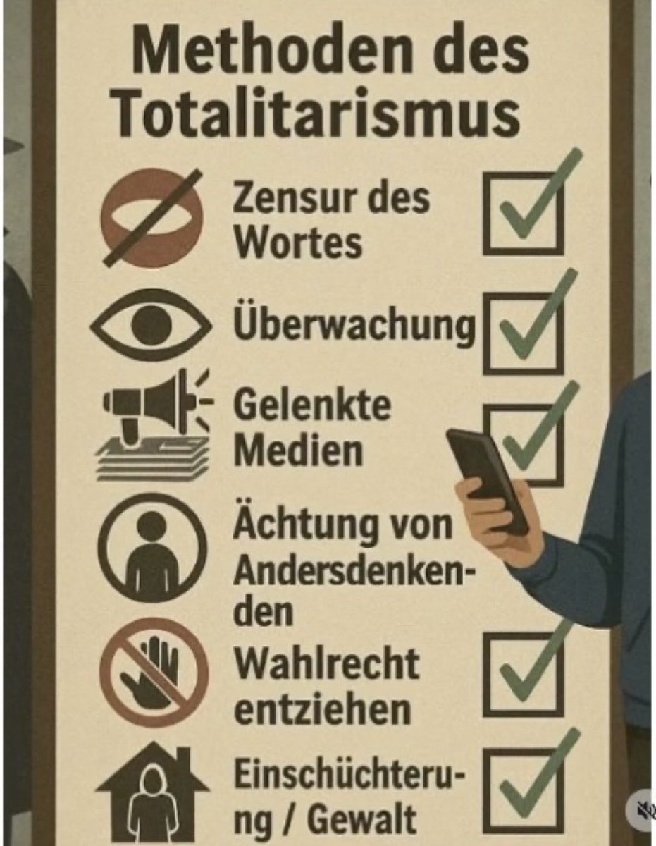 Fehlt noch was?

Sie nennen es "unsere Demokratie".