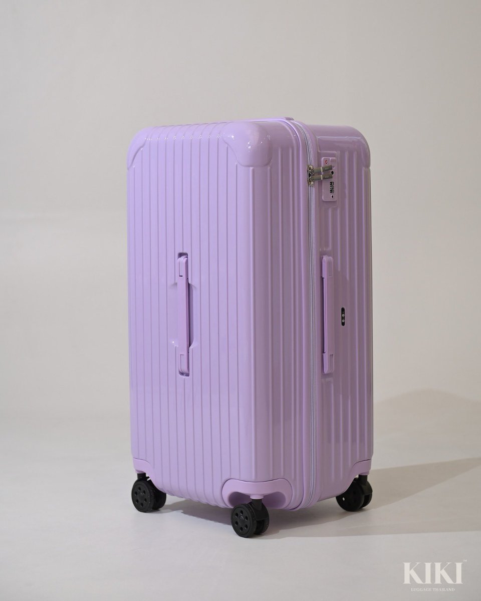 misskloss_1001's tweet image. 260121 #TEN BKK 🛫 HGH

Luggage 💜💜
KIKI | Vamo Fridge Trunk Purple
ITO | Pistachio 2 Striped Purple
