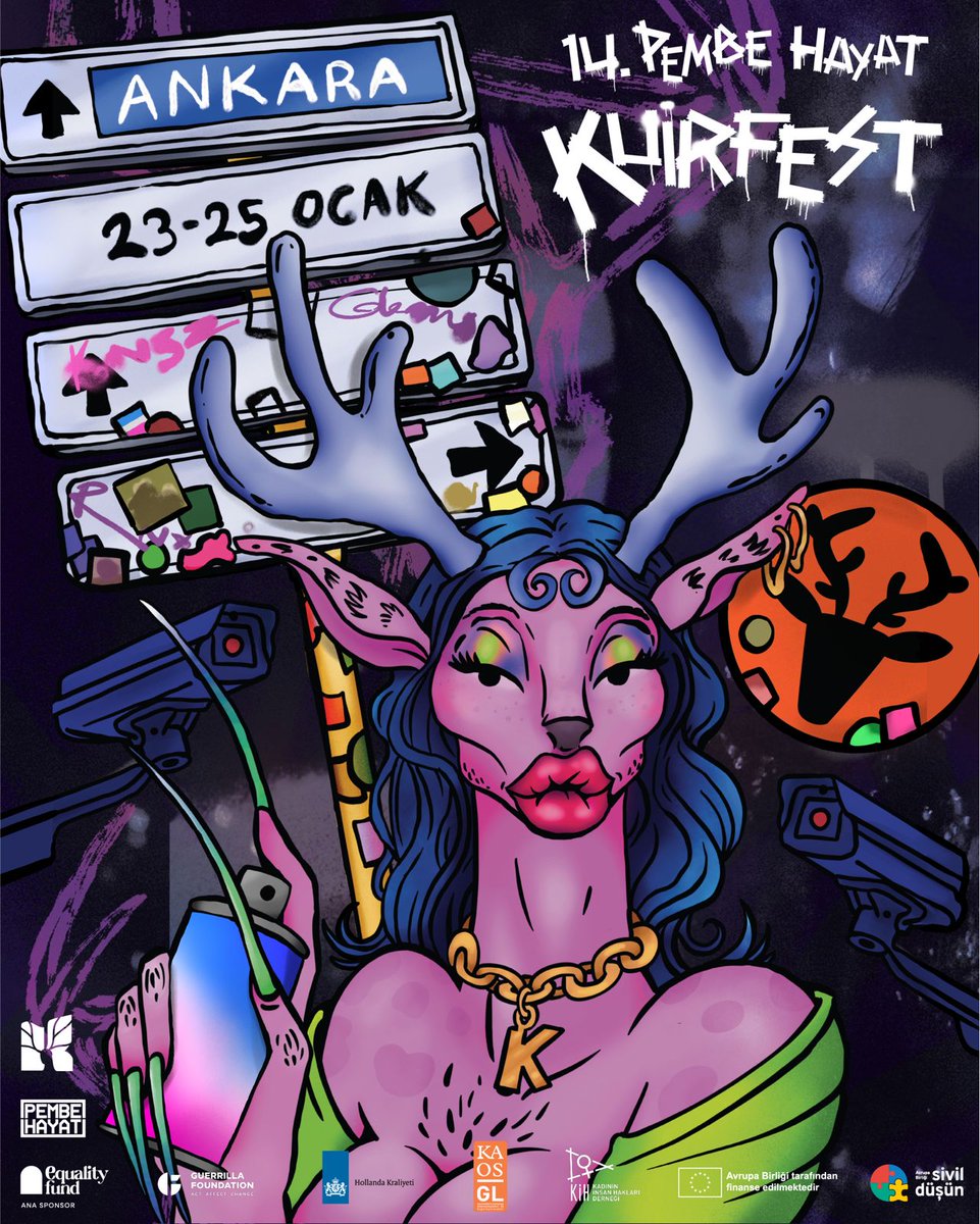 Pembe Hayat KuirFest tweet media