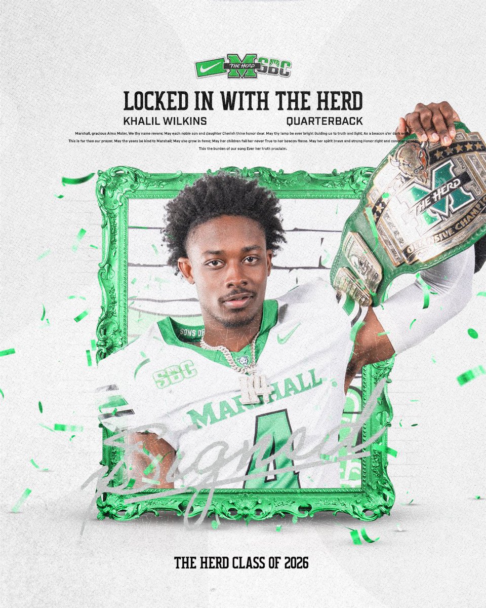 Marshall Football tweet media