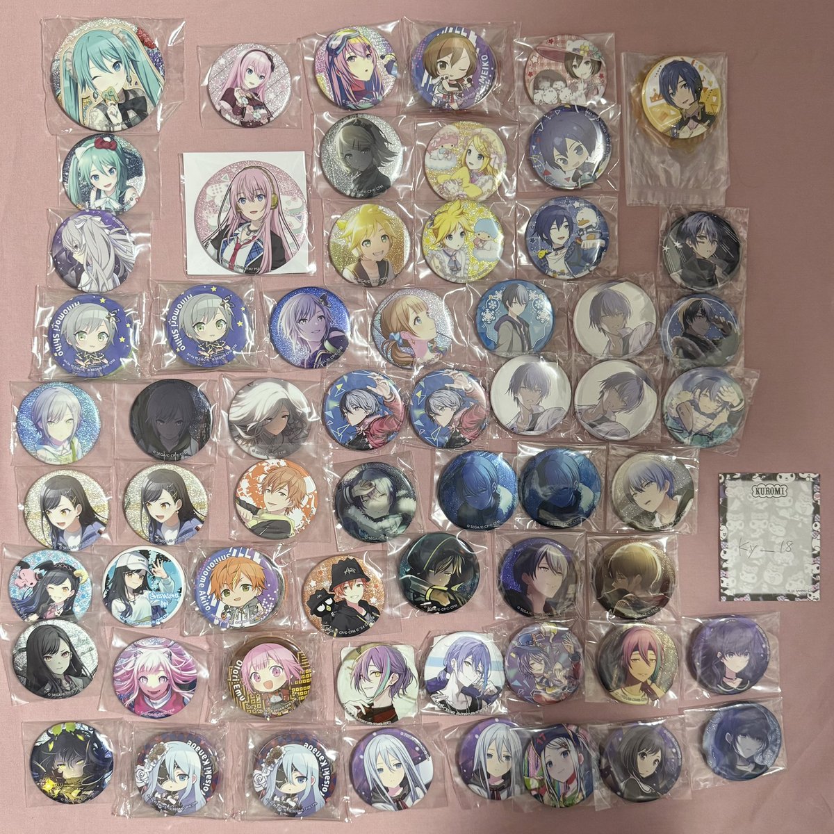 プロセカ エピカ 缶バッジ 色紙 交換 譲渡 求 希望額+送料(Pay×2