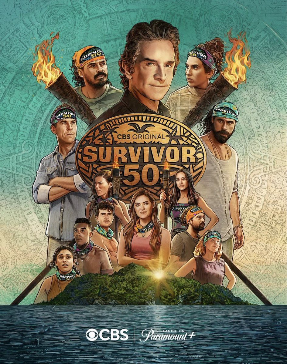 New Survivor 50 poster with Savannah in the middle! As she should be! #2timewinner #Survivor #Survivor50