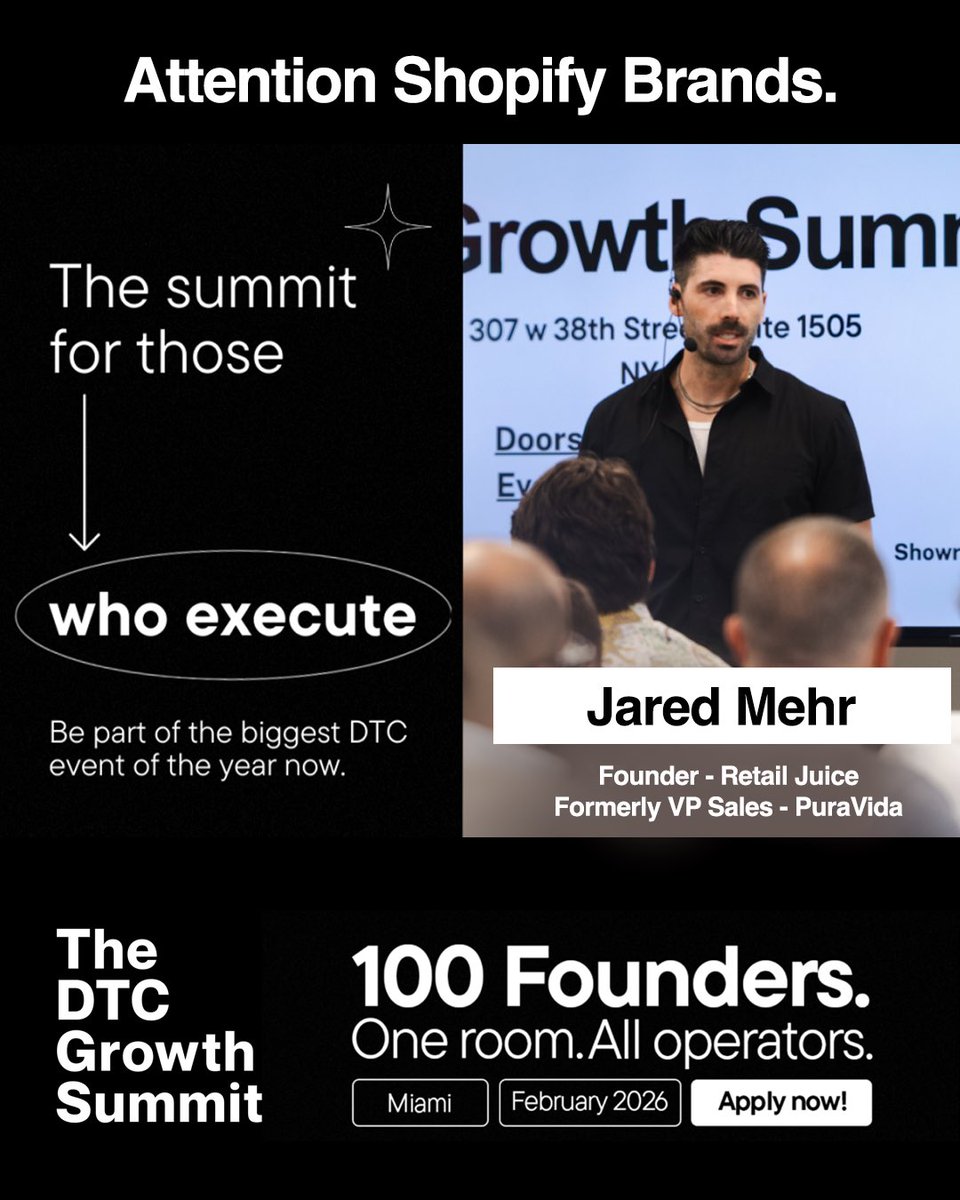 johnhickey1970's tweet photo. do you want to sell 100 million of something?

Listen to somebody who sold hundreds of millions of a thing. 

@dtcgrowthsummit 
February 3, 2026 Miami https://t.co/f4gyul7WPz