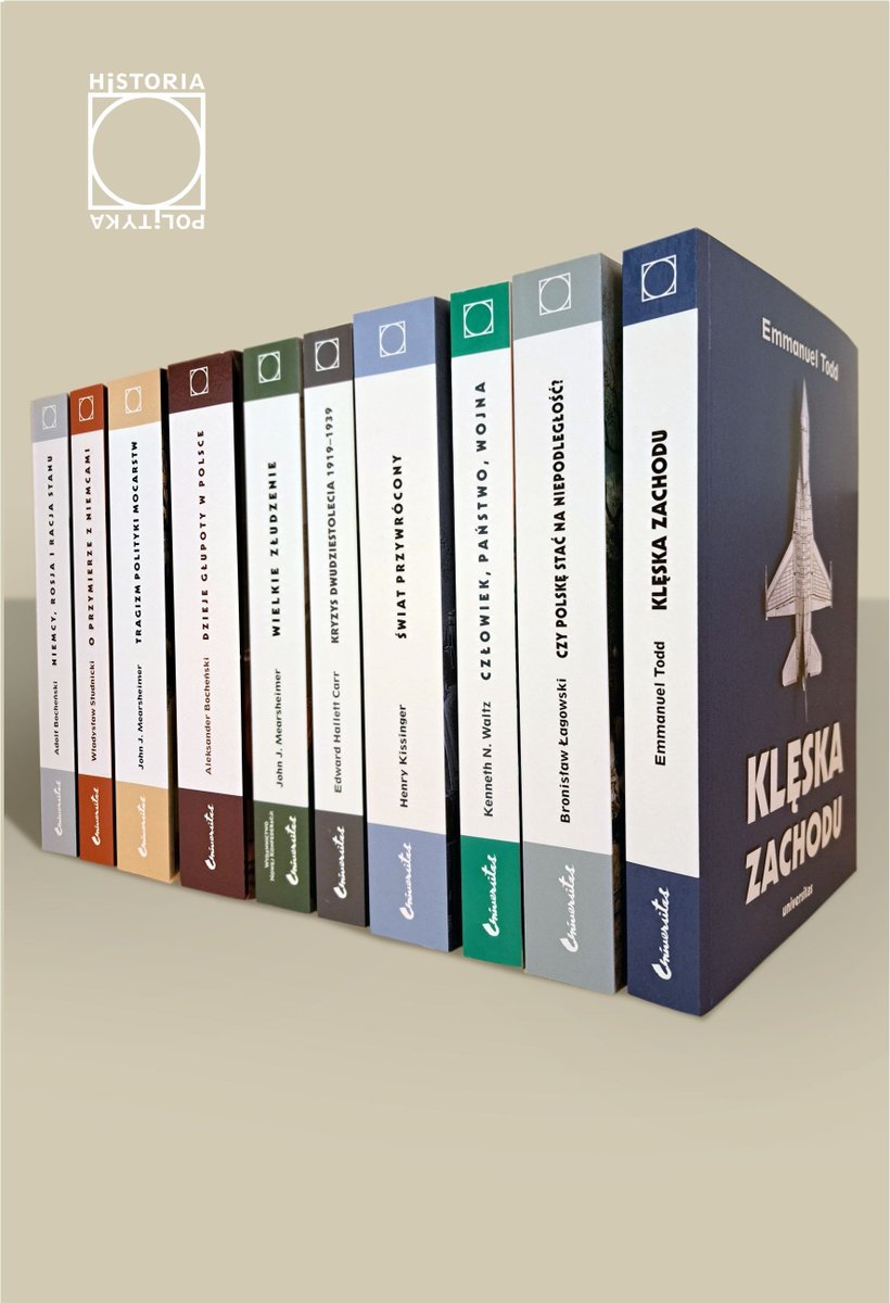 Komplet 10 tomów serii #HistoriaiPolityka od dziś dostępny z dużym rabatem na stronie <a href="/WYD_UNIVERSITAS/">universitas</a> ➡️universitas.com.pl/pl/ksiazki/267…