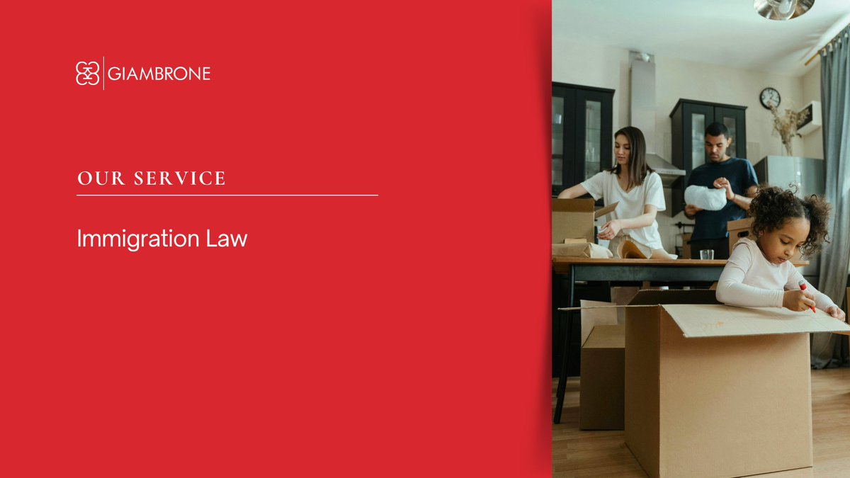 Giambroneintern's tweet photo. OUR SERVICE | Giambrone &amp; Partners’ immigration team helps individuals in Italy, Spain, Portugal, France &amp; those seeking UK citizenship, including dual nationality.

📩 Advice: clientservices@giambronelaw.com
🔗 More: https://t.co/5HziHaKwKl

#Immigration #Citizenship #UK #Europe https://t.co/JtplrDLqoO