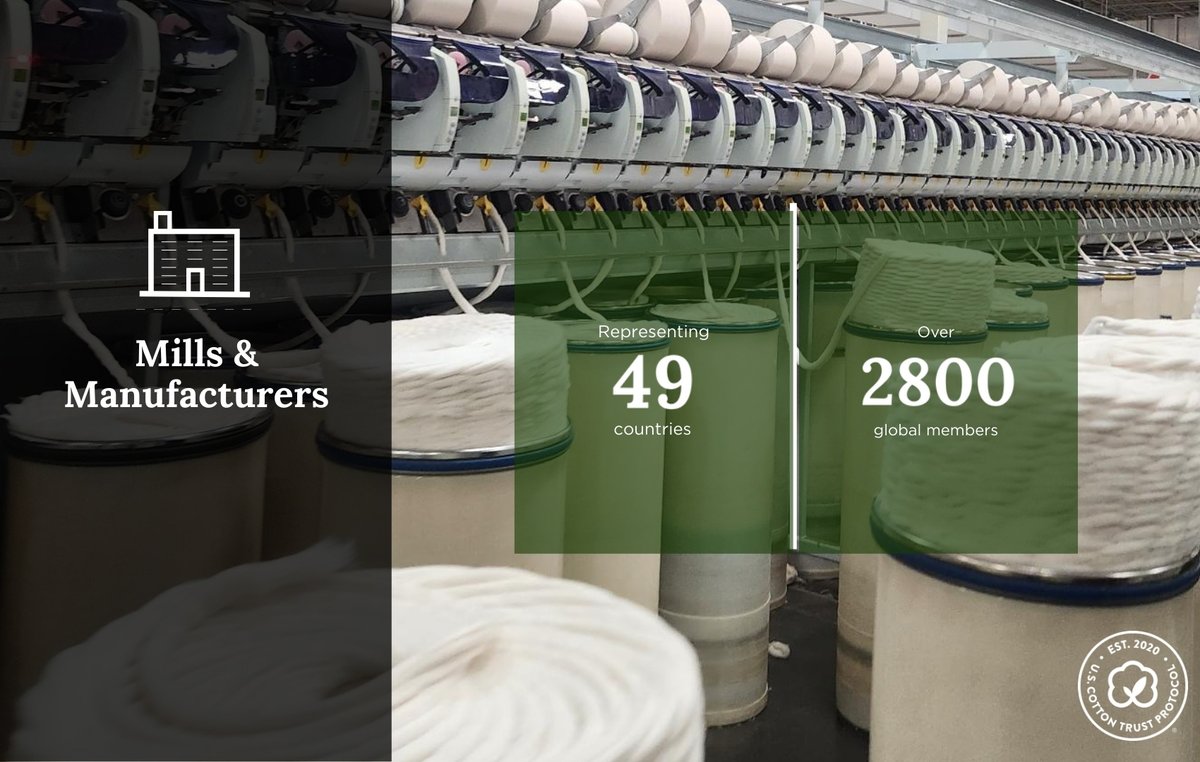 The U.S. Cotton Trust Protocol’s 2024/25 Annual Report shows mill and manufacturer membership up 13% globally—boosting transparency and strengthening data-backed sourcing for brands and retailers. 

Learn more: report.trustuscotton.org

#TrustUSCotton