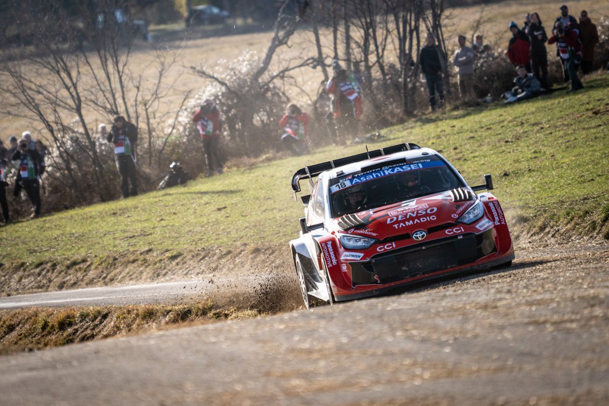 P1 at shakedown of #RallyeMonteCarlo!!
2026 season is starting tomorrow. We'll do our best to deliver strong results👍

今シーズン最初のシェイクダウンは1番手！
明日からは、ドライ、ウェット、スノー、アイスと全部のコンディションのMIXになりそう😅
自分の力を示せるように頑張ります👍