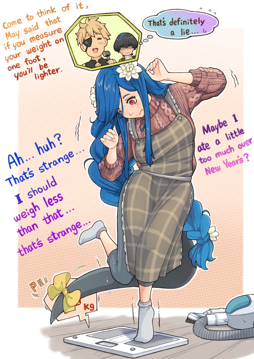 Dizzy's small but serious worries😓