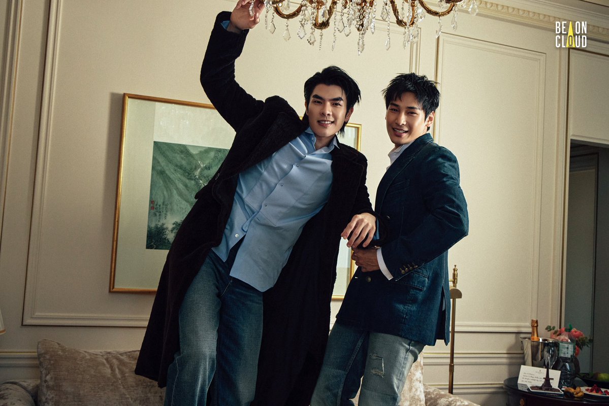 beoncloud_th's tweet image. ส่งท้ายค่ำคืนนี้ด้วยภาพน่ารัก ๆ ของ มาย ภาคภูมิ และ อาโป ณัฐวิญญ์ ช่วงก่อนเข้าชมโชว์ที่งาน Dior Men's Winter 2026 - 2027 Show ✨ ขอบคุณกำลังใจจากแฟน ๆ ที่ส่งให้มายและอาโปในวันนี้มาก ๆ นะคะ 😊🙏🏼

📸 Photo by @stepanfilenko

#MileApoDiorWinter26
#DiorWinter26