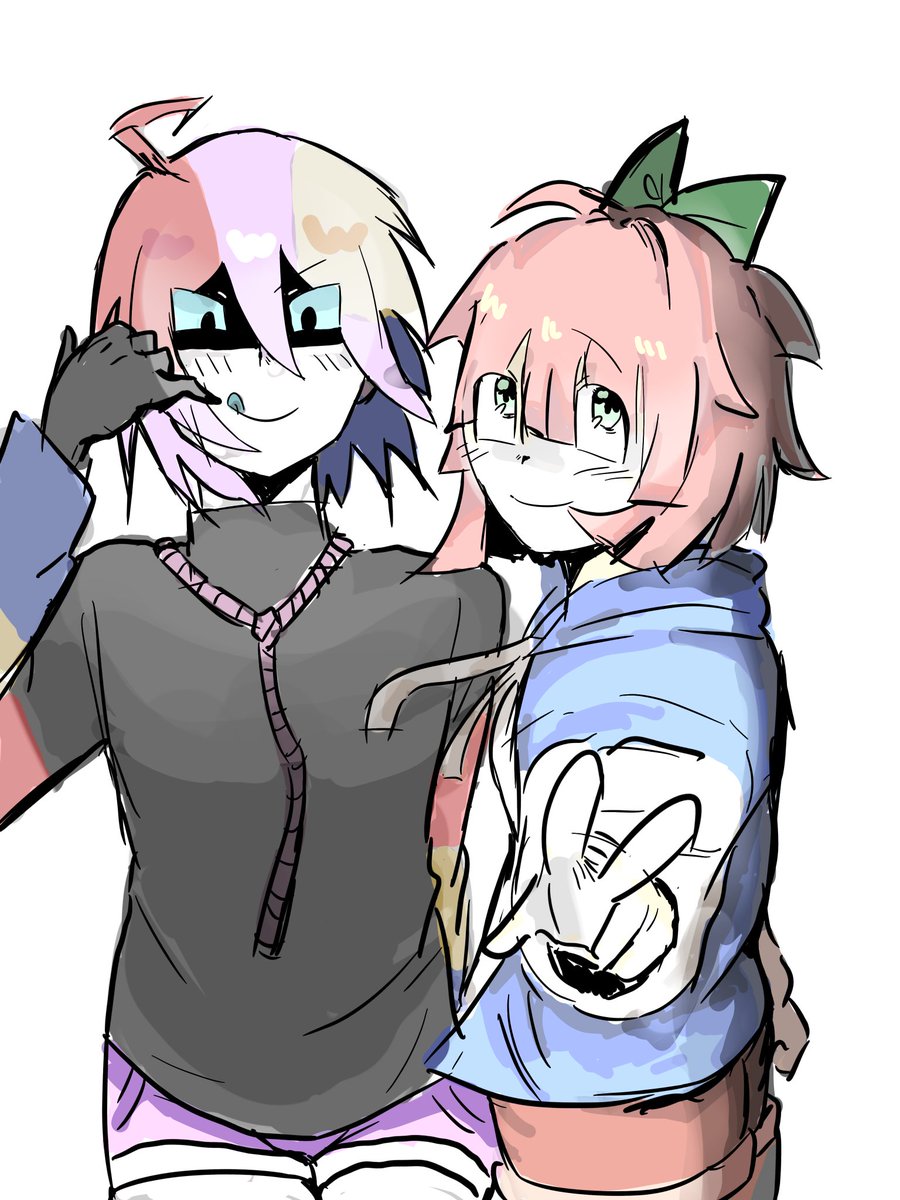 Ann3_e2's tweet image. 67년만에 디지털보우 낙서

#KATIEVERSE 
#Claire x #agetha