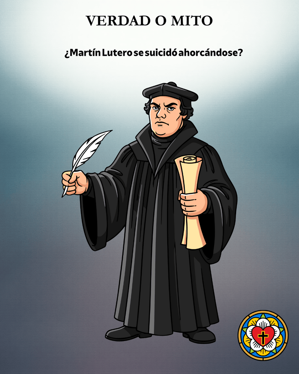 JimmyNewtronTL's tweet photo. Mito católico viejo: "Martín Lutero se suicidó ahorcándose".
Realidad histórica: FALSO total. Es una calumnia que circula desde el s. XVI, pero no resiste el menor escrutinio serio. Vamos a desmontarlo con hechos. 🧵👇1/7 https://t.co/G2VVCZ7gcy