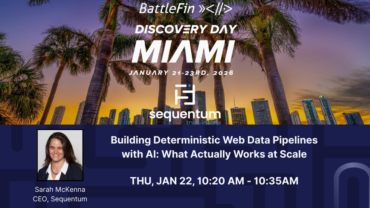 Sequentum tweet media