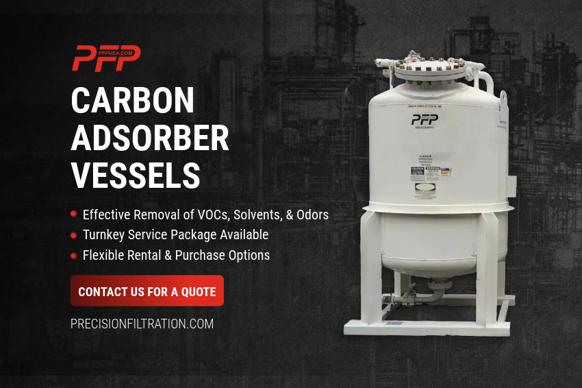 pfpusa's tweet photo. Looking for a turnkey solution to treat contaminated process fluids?

Our liquid-phase carbon adsorber vessels provide efficient, high-throughput filtration for a wide variety of applications.

🌐 Learn more at the link below!

https://t.co/q5szHmAh4u https://t.co/k8UvYu1SdQ