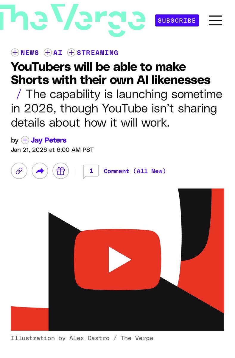 TheMG3D's tweet image. If you use AI to make YouTube shorts I am unsubscribing and clicking “not interested” and “don’t recommend channel” I don’t need AI slop recommended to me