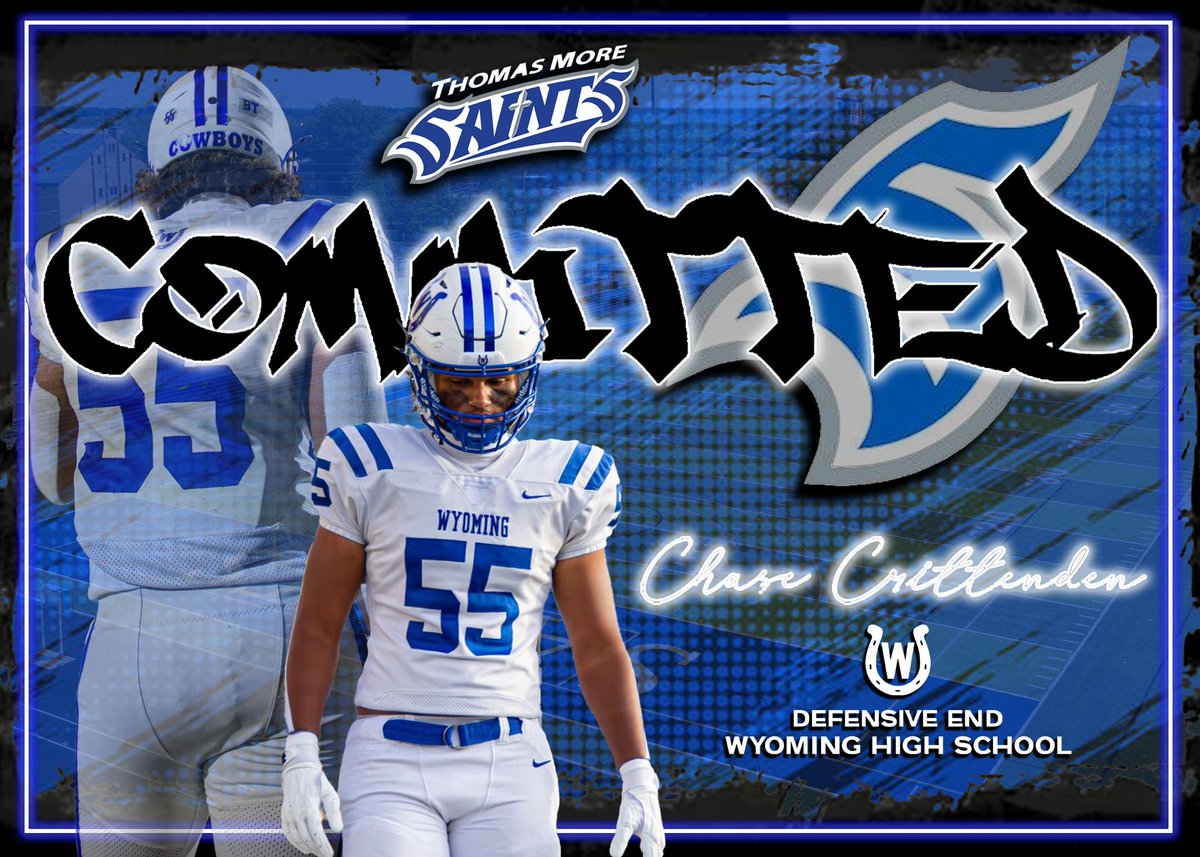 After much consideration, I’m excited to announce my commitment to <a href="/ThomasMoreKY/">Thomas More University</a> 
Thank you to my family, coaches, and mentors for the support.
#committed <a href="/CoachNorwell/">Chris Norwell</a> <a href="/CoachCostello/">Dillon Costello</a> 
<a href="/CoachHancock/">Aaron Hancock</a> <a href="/coach23nd/">Keith Jordan</a>