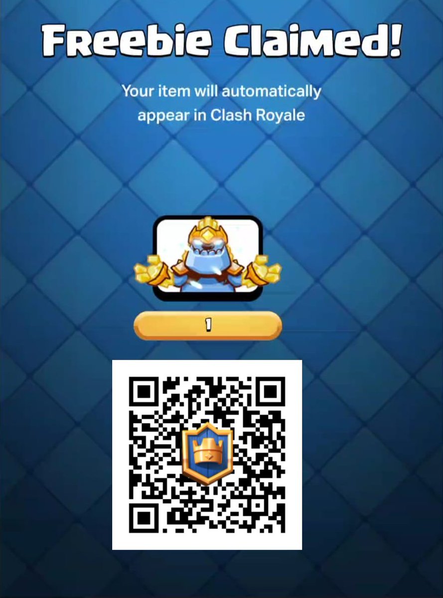 Clash Royale Free QR/Link Emote Reward 👀
1. store.supercell.com/clashroyale/pr…