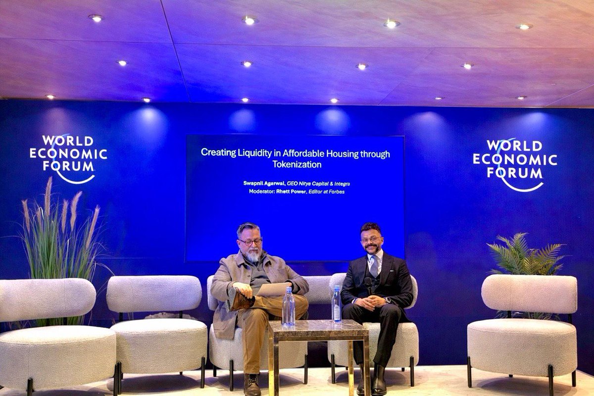 integra_layer's tweet image. Integra at the World Economic Forum, Davos.

Tokenization can unlock liquidity in affordable housing and move real estate from static capital to programmable infrastructure.