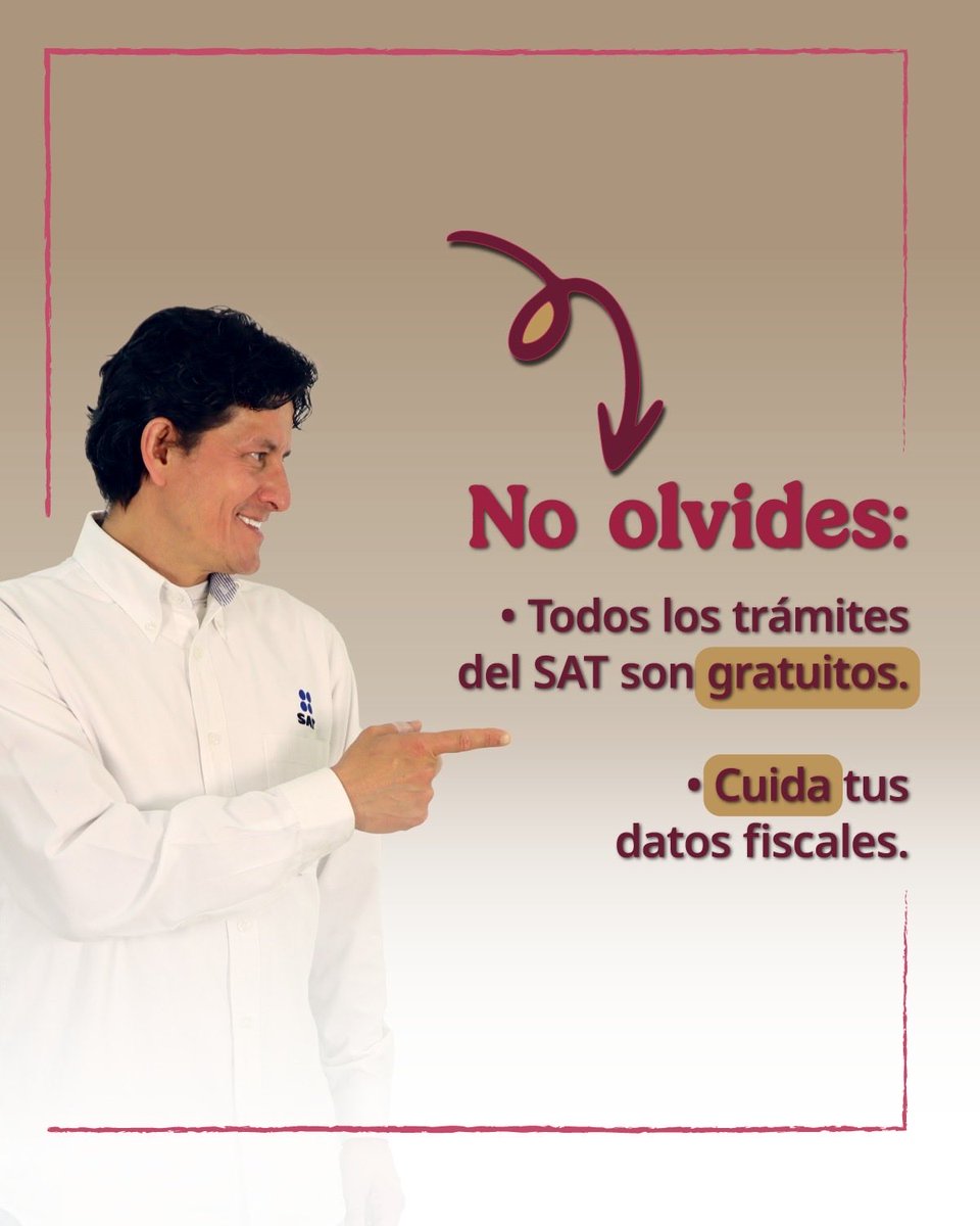 SATMX's tweet image. 🧾 Para emitir una factura, únicamente se requieren datos que puedes consultar en tu Cédula de datos fiscales.

👉🏽 Genérala aquí:
cloudb.sat.gob.mx/datos_fiscales/