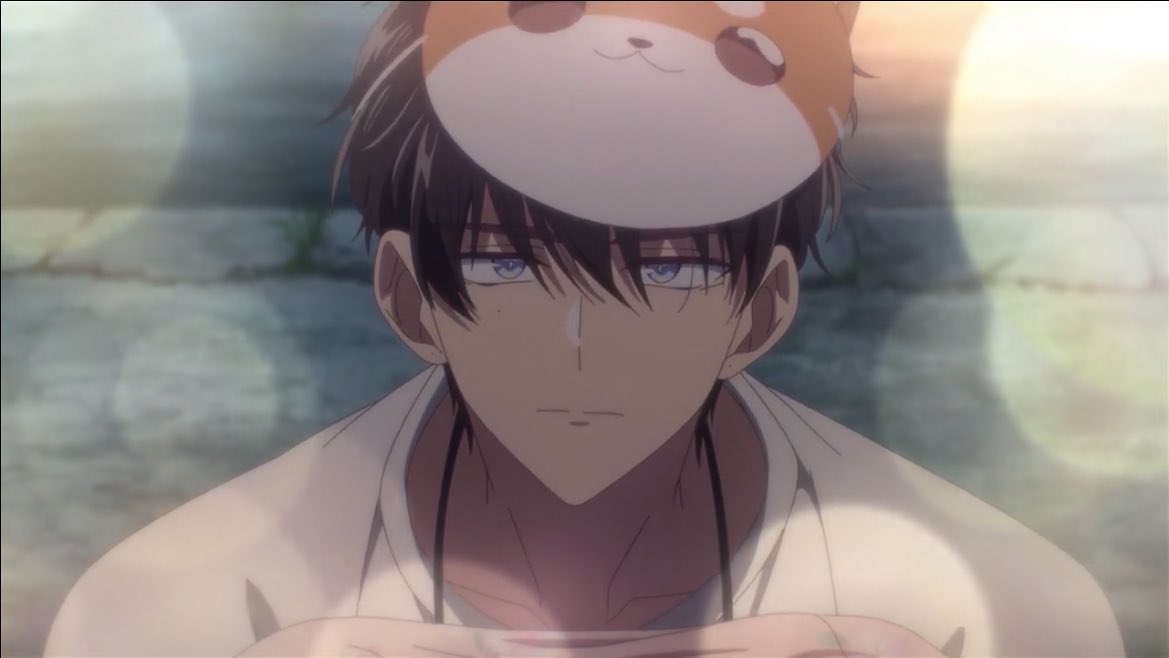 tulovep's tweet image. my heart can’t handle black haired tamon